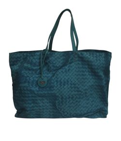 Shopper Nylon,Verde/Azul,B04880784,3